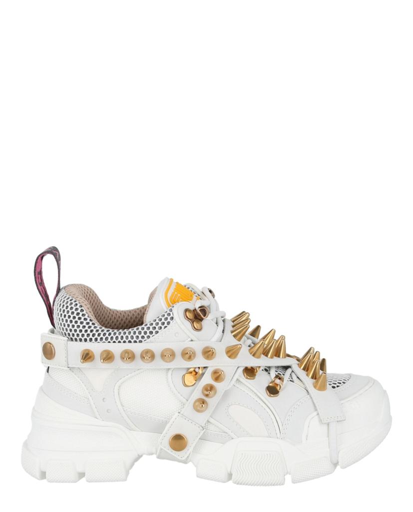 Gucci Flashtrek Spike Leather Sneakers