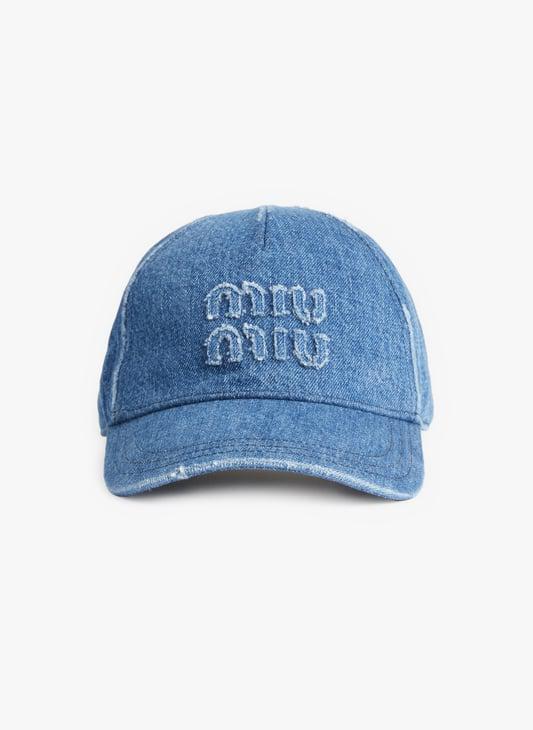 Miu Miu Cotton baseball cap - Hats - Free Shipping - BeyondStyle