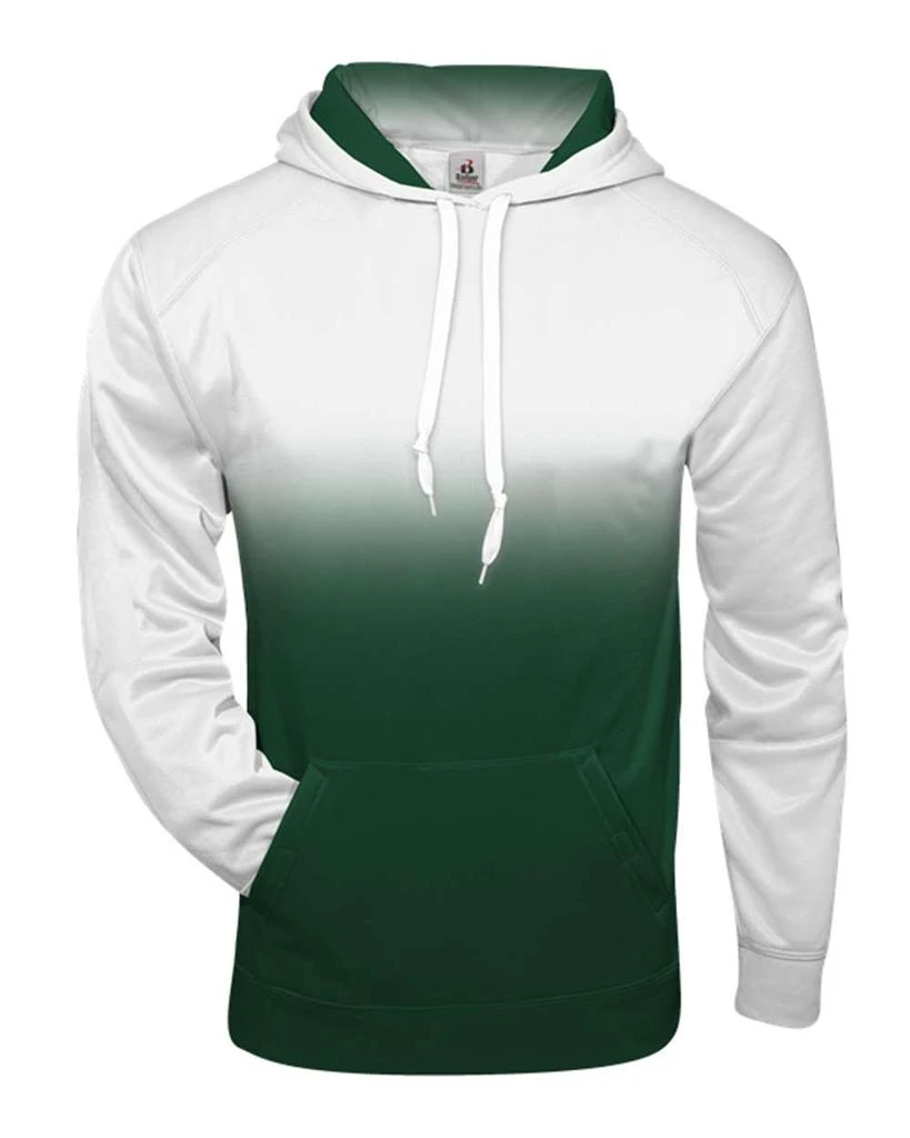 Badger Men's Ombre Hooded Sweatshirt 8
