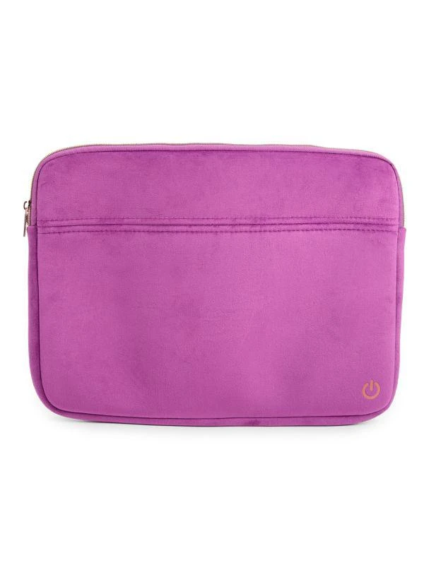 MYTAGALONGS 15-Inch Velvet Laptop Case 3