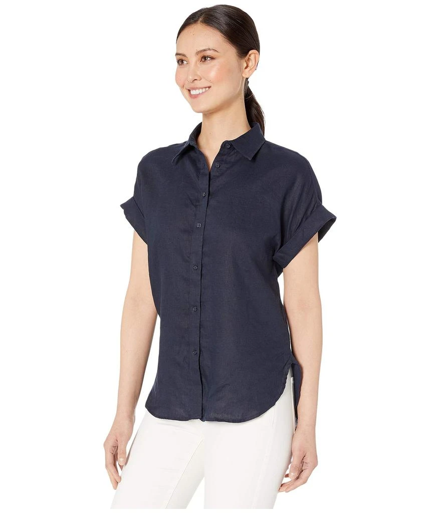 Ralph Lauren Linen Dolman-Sleeve Shirt 2