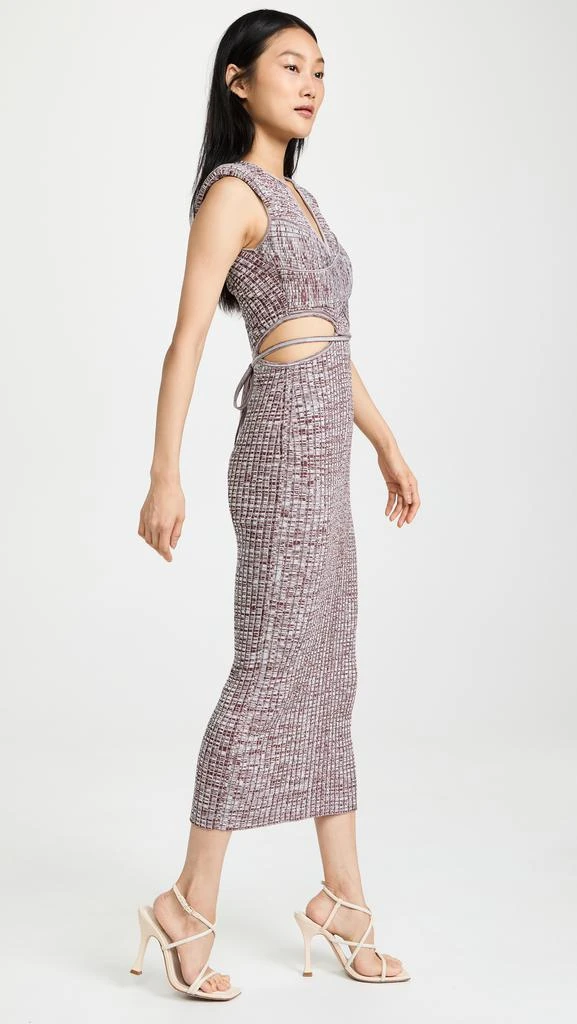Self Portrait Space Dye Cut Out Dress 4