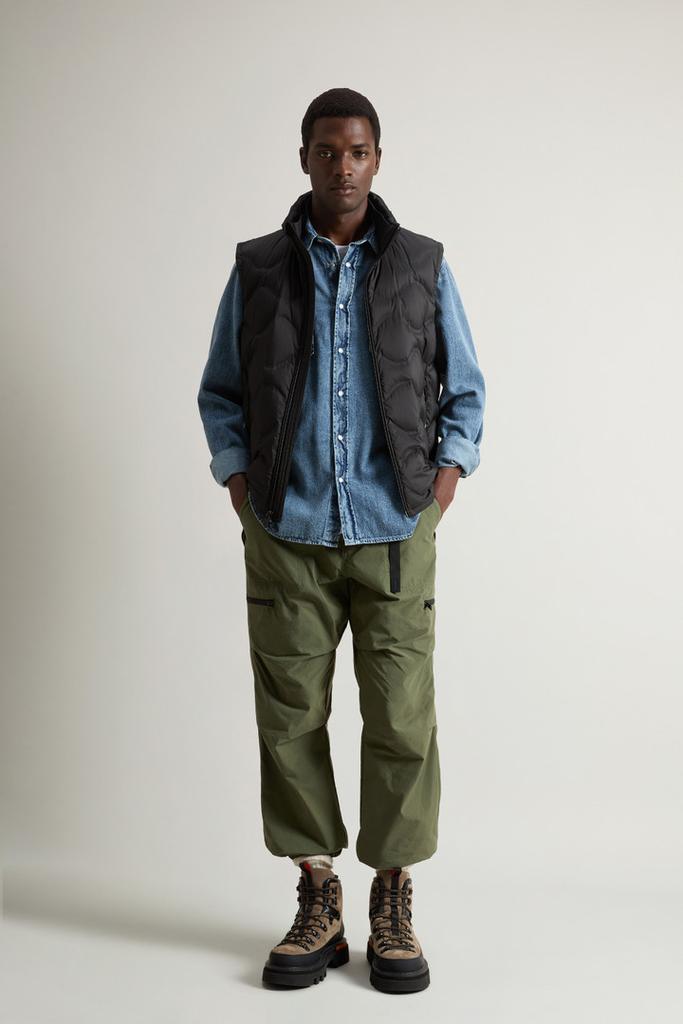 Woolrich Shirt in Pure Cotton Denim - Men - Blue