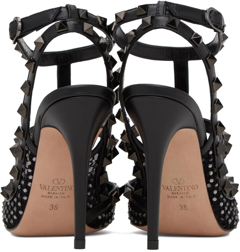 Valentino Black Rockstud Heels 2