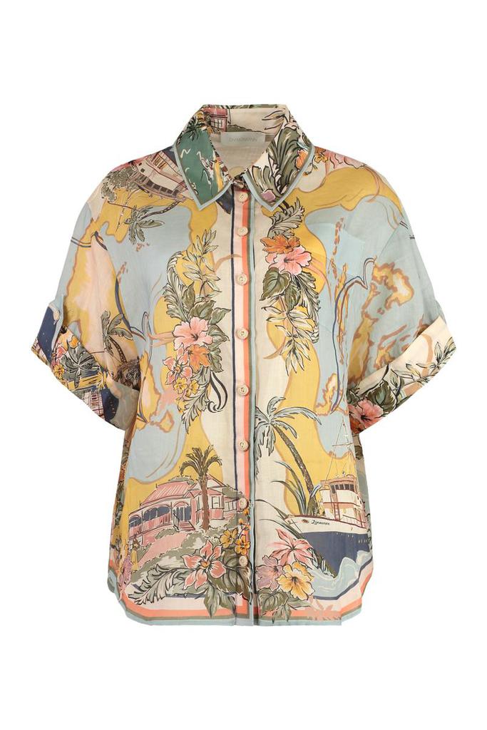 Tシャツ・カットソー Zimmermann SS25 TALLOW RELAXED SHIRT (1785TRS253 NAUMP) Zimmermann Zimmermann Tallow Relaxed Shirt - Shirts