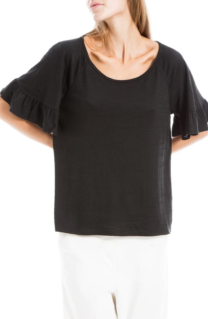 Max Studio Flutter Texture Knit T-Shirt 4