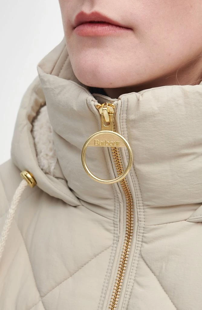 Barbour Kirkton Longline Puffer Coat 4