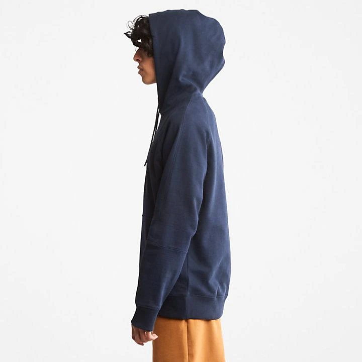 Timberland Heavyweight Logo Hoodie for All Gender in Navy 6