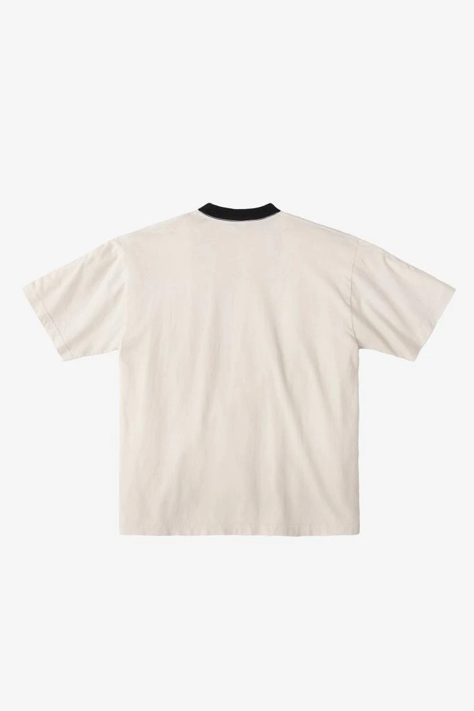 Los Angeles Apparel 1801GDRIN - 6.5oz Garment Dye Crew Neck Ringer T-Shirt 34