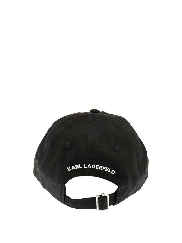 Karl Lagerfeld Paris Karl Lagerfeld K/Ikonik 2.0 Logo Patch Baseball Cap 2