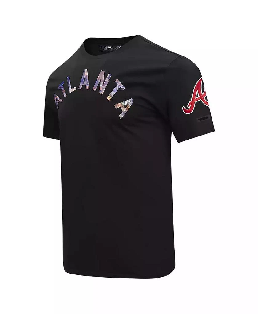 Pro Standard Men's Black Atlanta Braves Cityscape T-Shirt 2