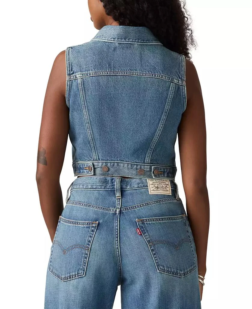 Levi's Women's Denim Trucker Vest 3