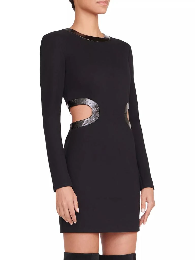 Staud Dolce Cut-Out Minidress 4