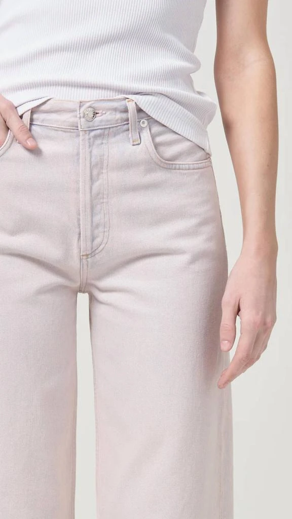 AGOLDE Agolde - Ren High Rise Wide Leg Jeans 4