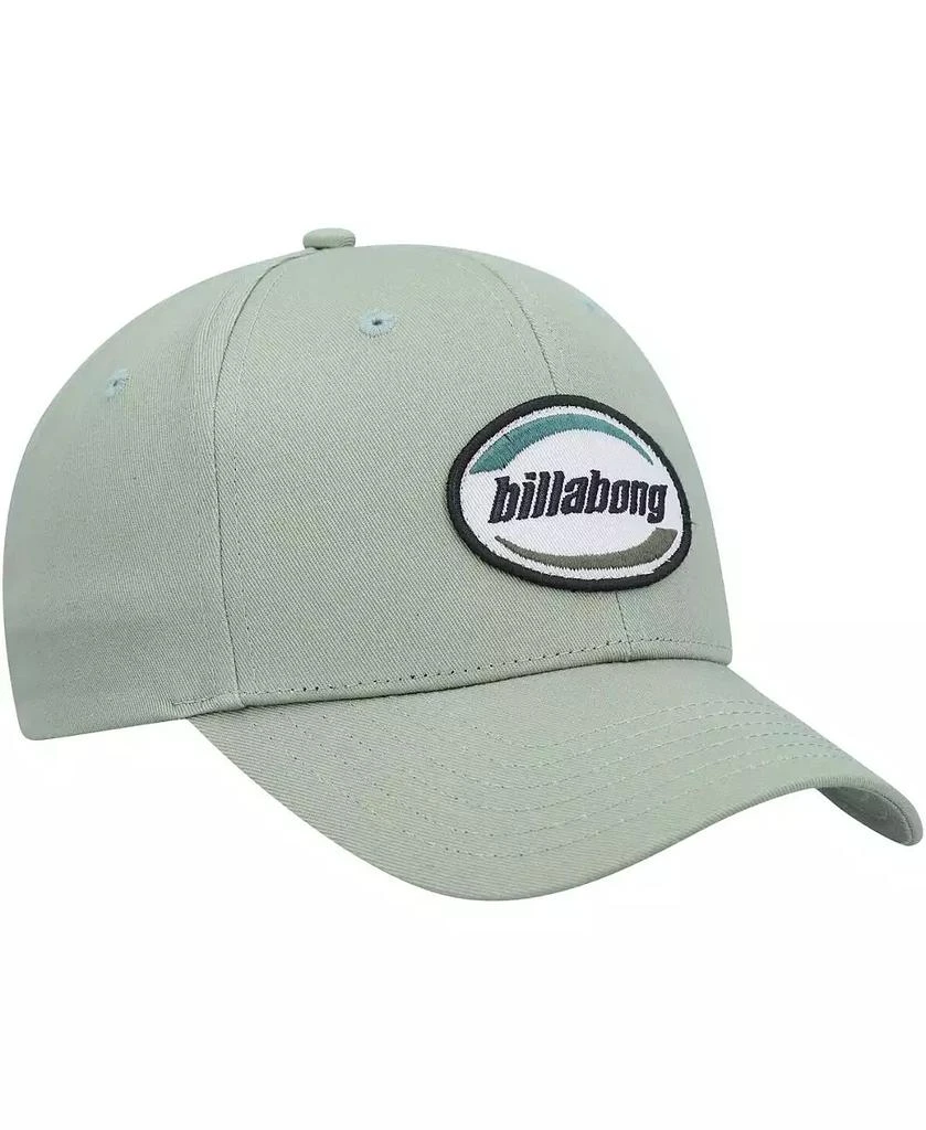 Billabong Men's Green Walled Snapback Hat 3