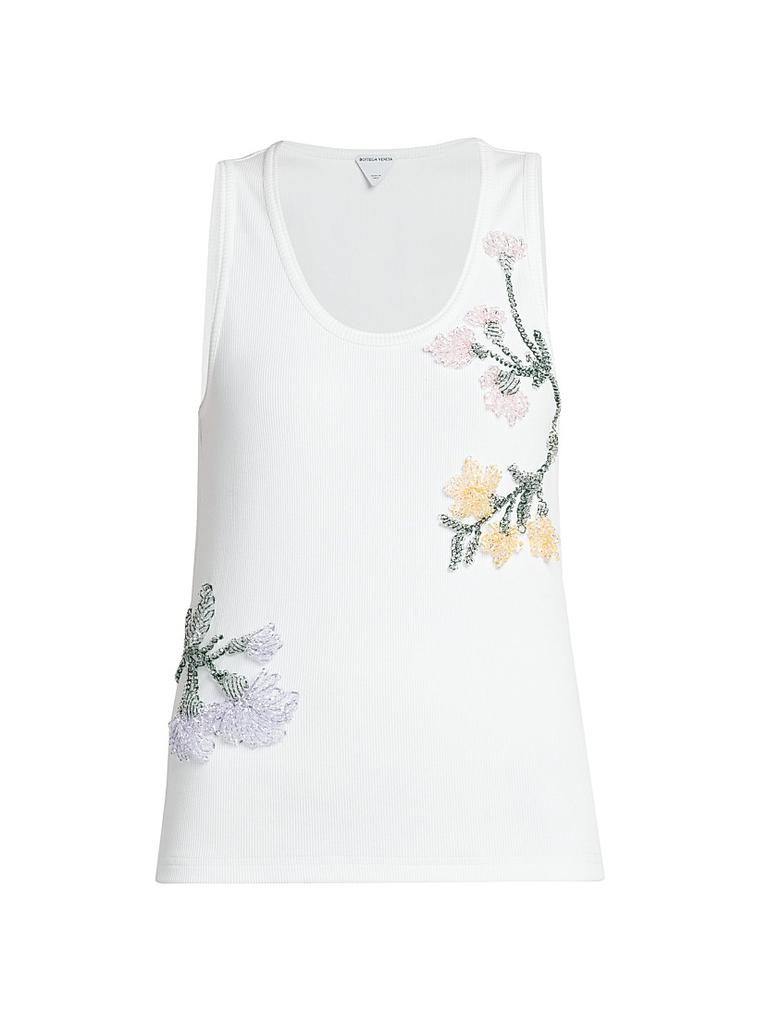 Shop Floral Embroidered Tank on Sale at BeyondStyle – Get