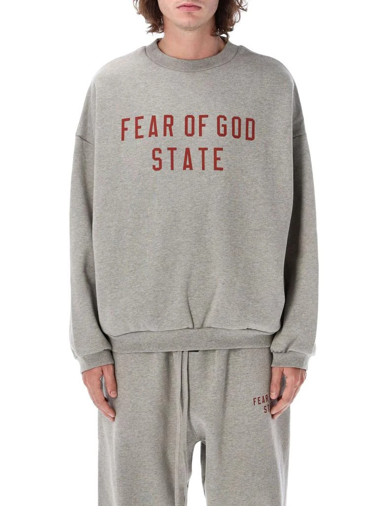 Essentials Fear Of God Essentials Fleece Crewneck Sweatshirt 1