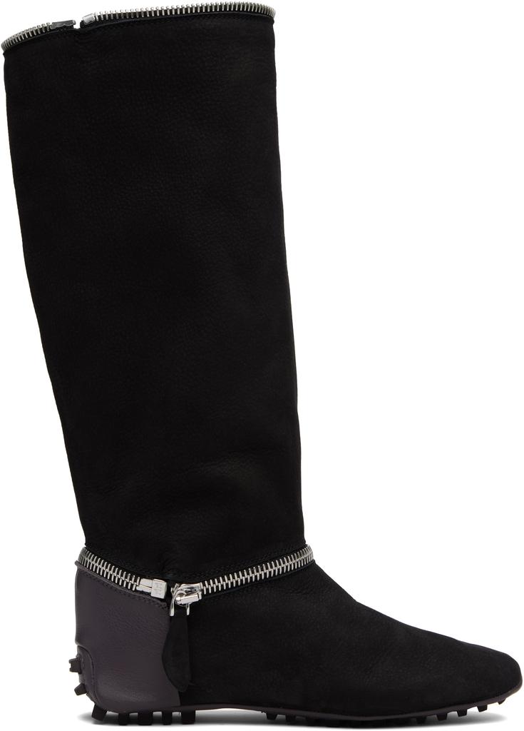 Black Modular Driving Boots – On Sale Now with Up to 32% Off