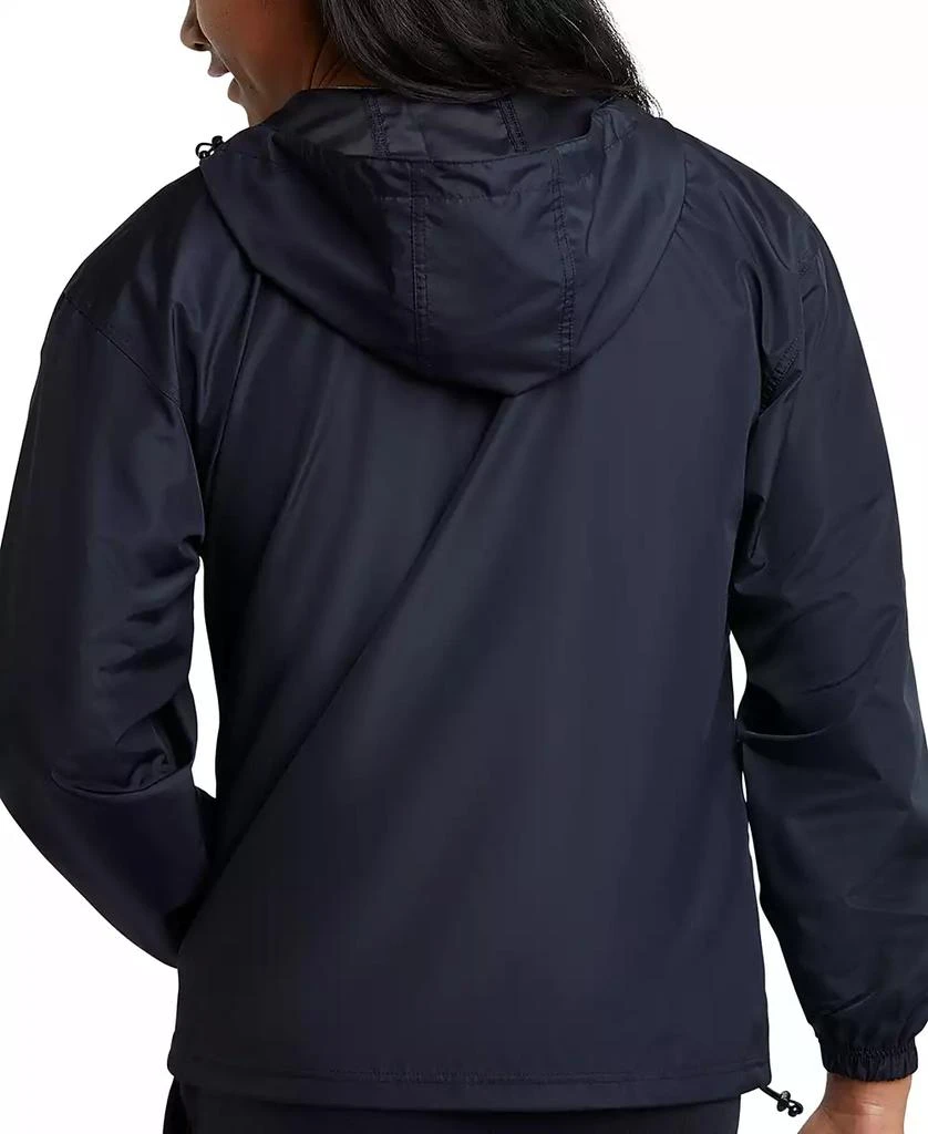 CHAMPION Men's Packable Half-Zip Hooded Water-Resistant Jacket 4