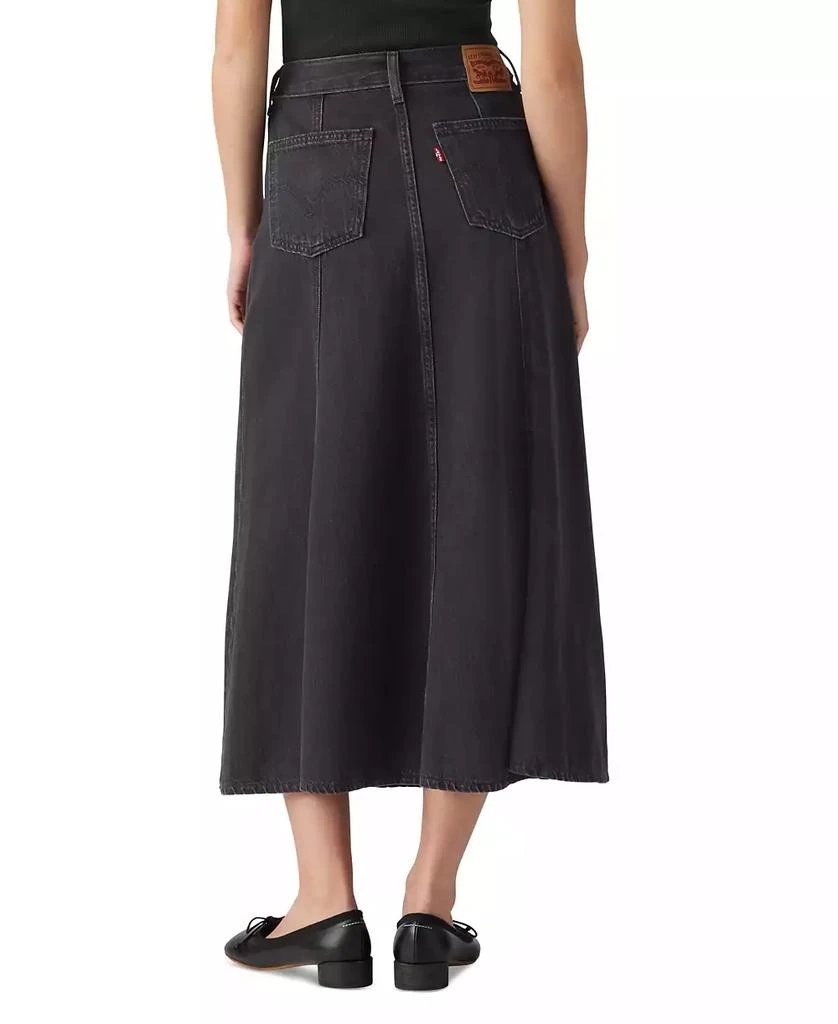 Levi
s Women
s Fit 
Flare Denim Skirt 2