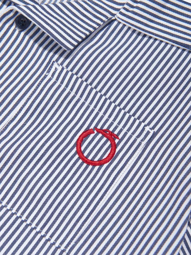 TRUSSARDI Trussardi Boys Copren Short Sleeve Shirt in Navy 3