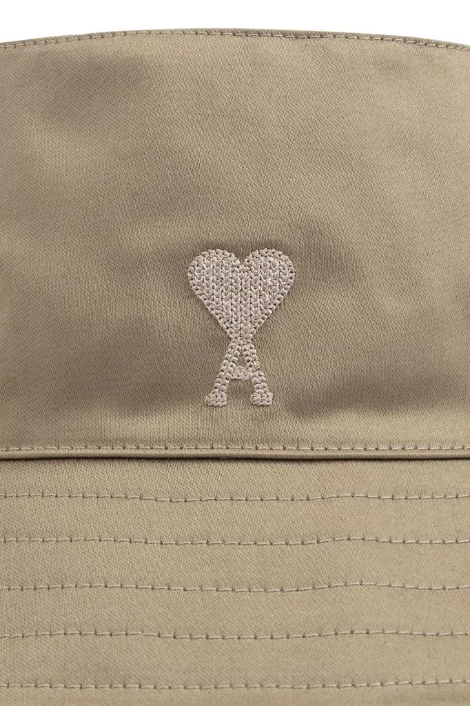 AMI AMI Paris Ami de Coeur Logo Embroidered Bucket Hat 3