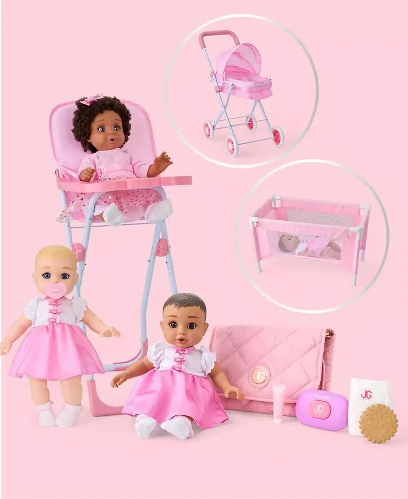 Journey Girls Plush Diaper Bag Set, Created for Macy's 3