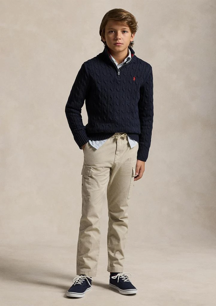 Ralph Lauren Boys 8-20 Stretch Chino Cargo Pants