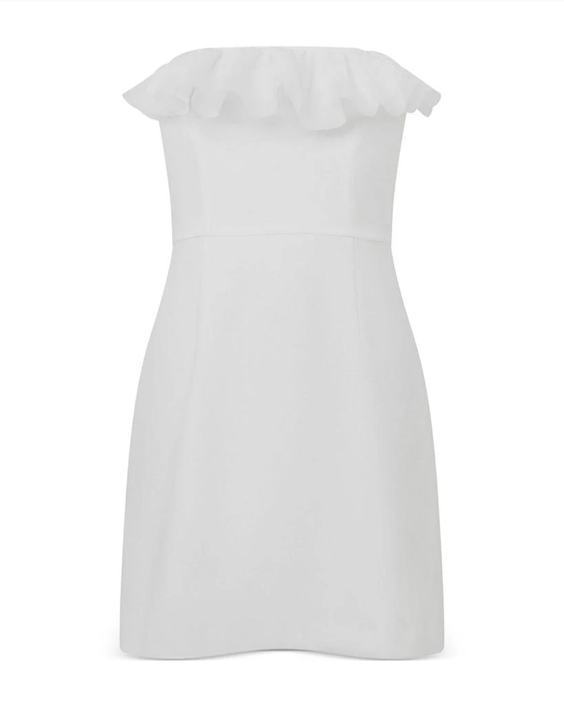 French Connection Whisper Organza Strapless Dress 6
