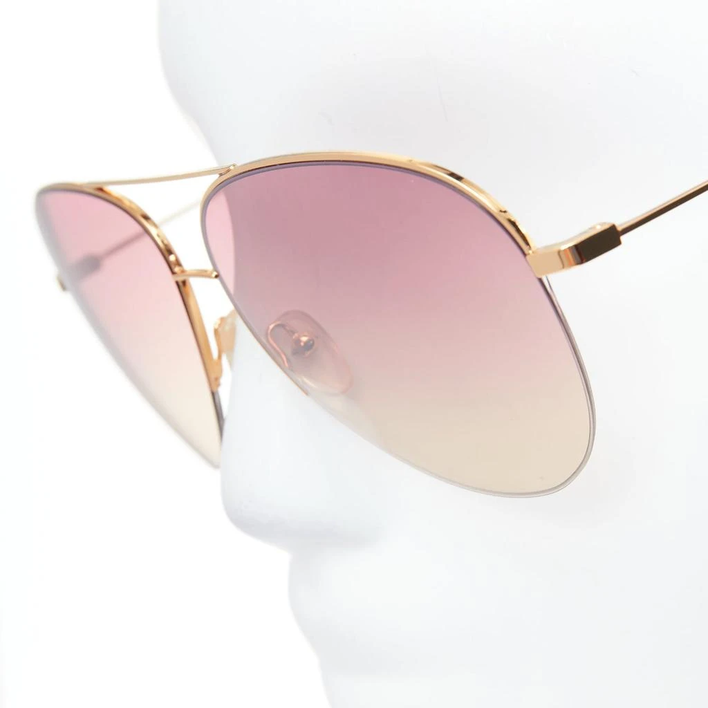 VBS90 C61 Gradient Gold Trim Handmade Aviators – On Sale Now  display picture 2