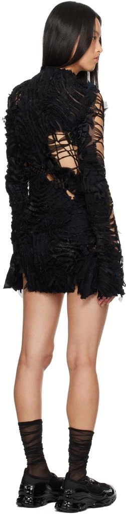 Collina Strada Black Chirp Minidress 3