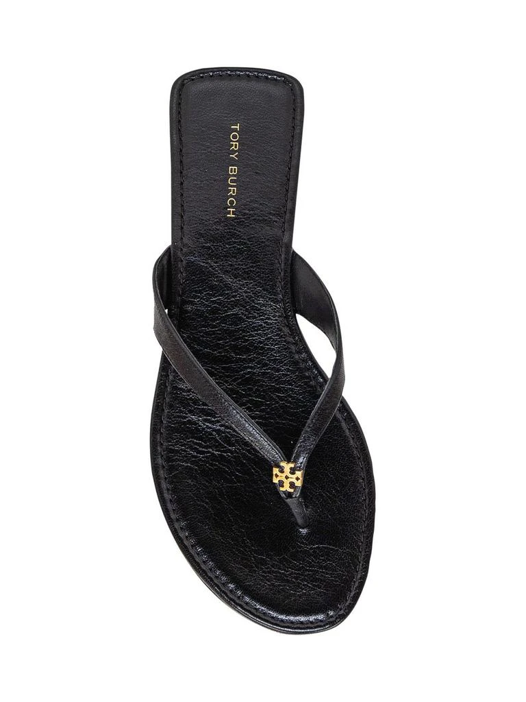 Tory Burch Tory Burch Capri Logo Plaque Thong Sandals 4