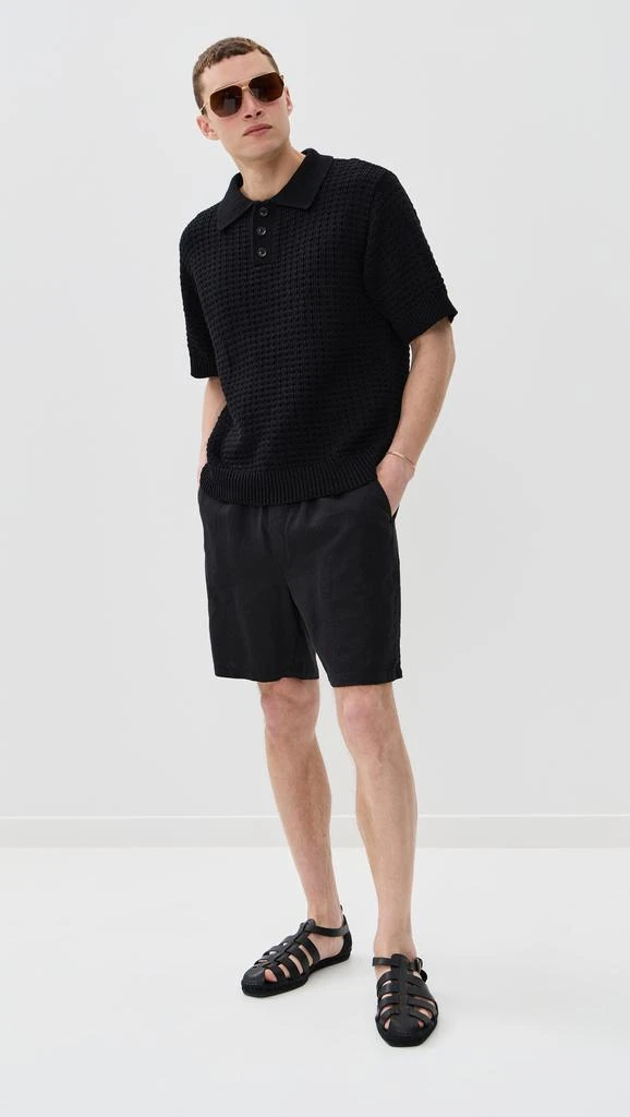 The Elder Statesman Nora Lite Check Unisex Polo 7