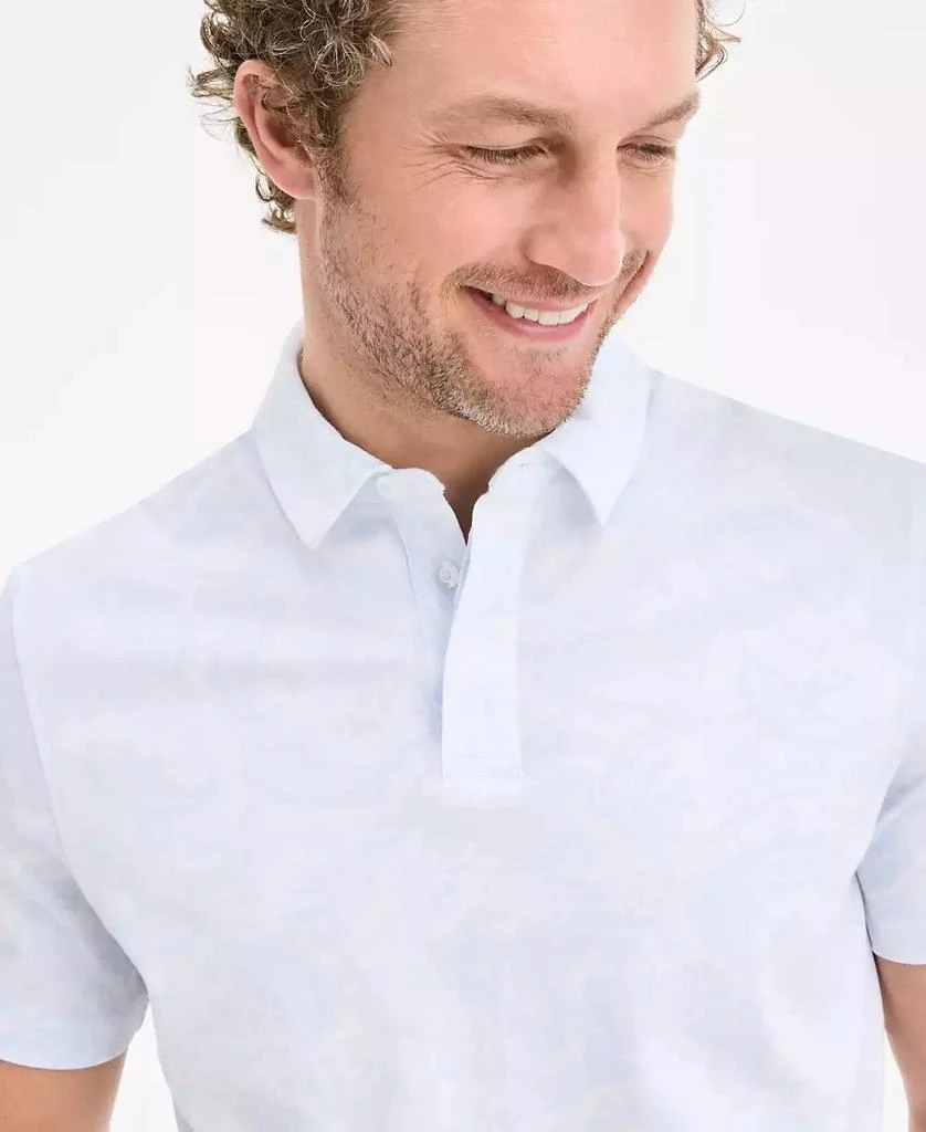 Club Room Men's Camden Regular-Fit Paisley Polo Shirt, Exclusively at Macy's 3