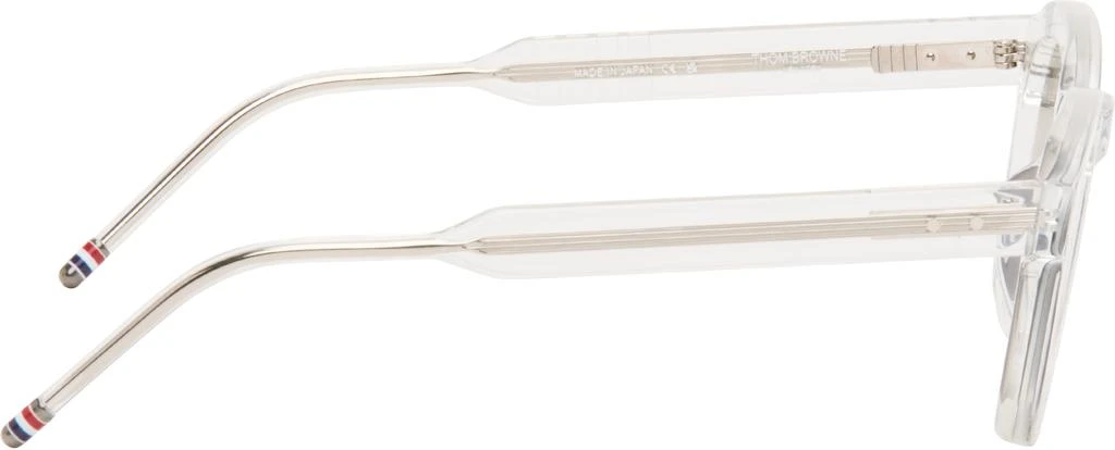 Thom Browne Transparent Acetate Rectangular Sunglasses 2