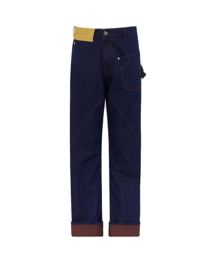 JW Anderson JW Anderson Turn Up Twisted Workwear Jeans