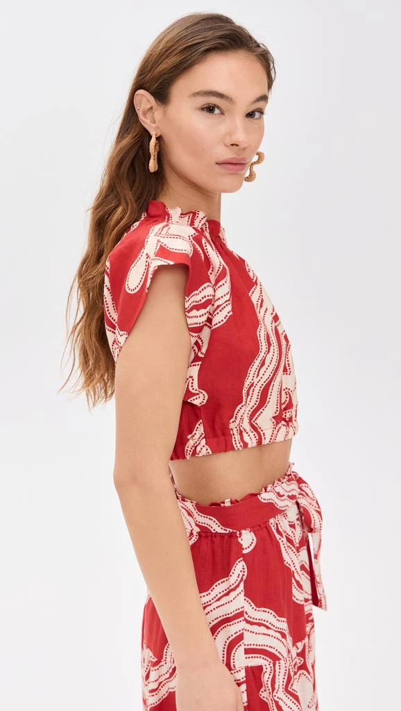 LEMLEM Muna Ruched Crop Top 3