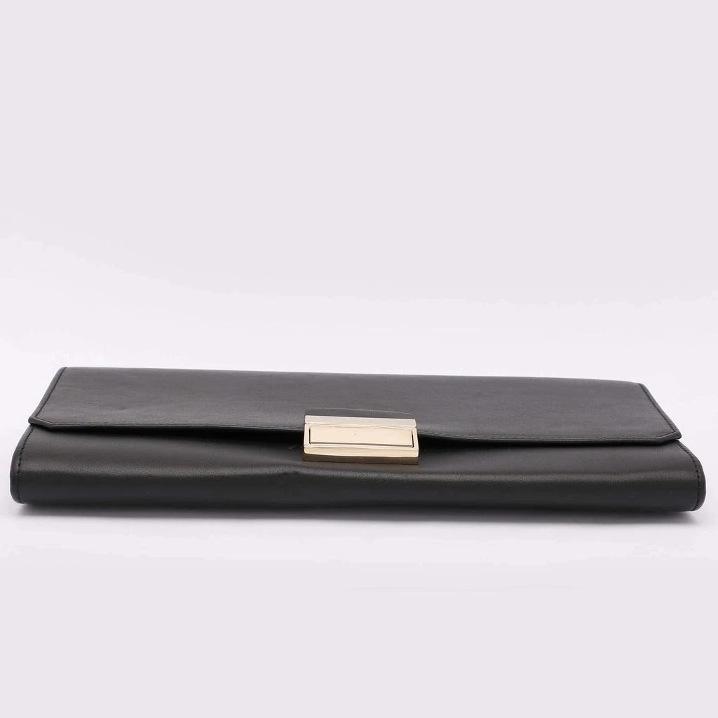 Furla Furla Black Leather Push Lock Flap Crossbody Bag 7