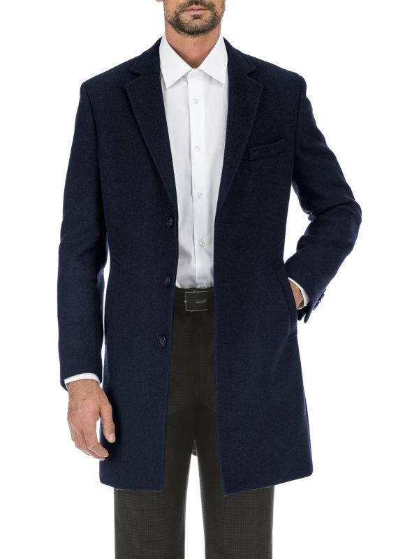 English Laundry Single Breasted Overcoat 3