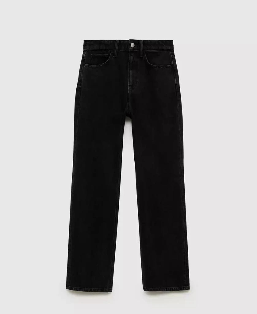 Mango Women's Matilda Medium-Rise Straight-Fit Jeans 2