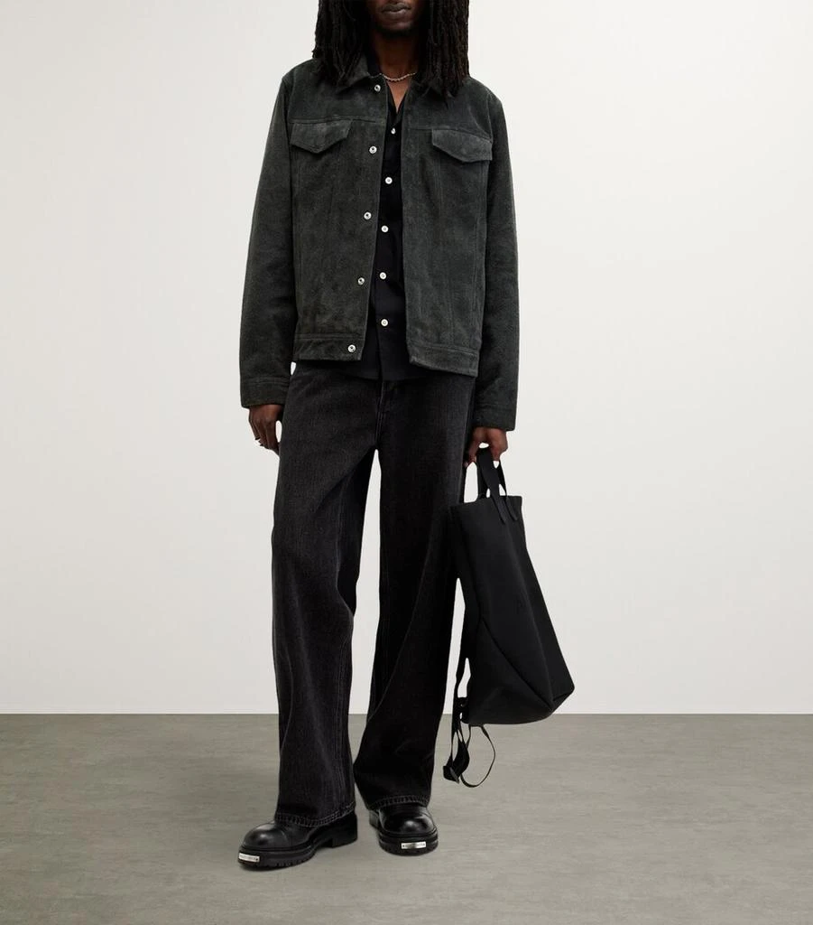 ALL SAINTS Suede Hopper Jacket 2