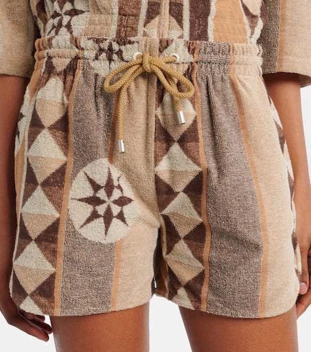 Loewe Paula's Ibiza printed terry shorts 4