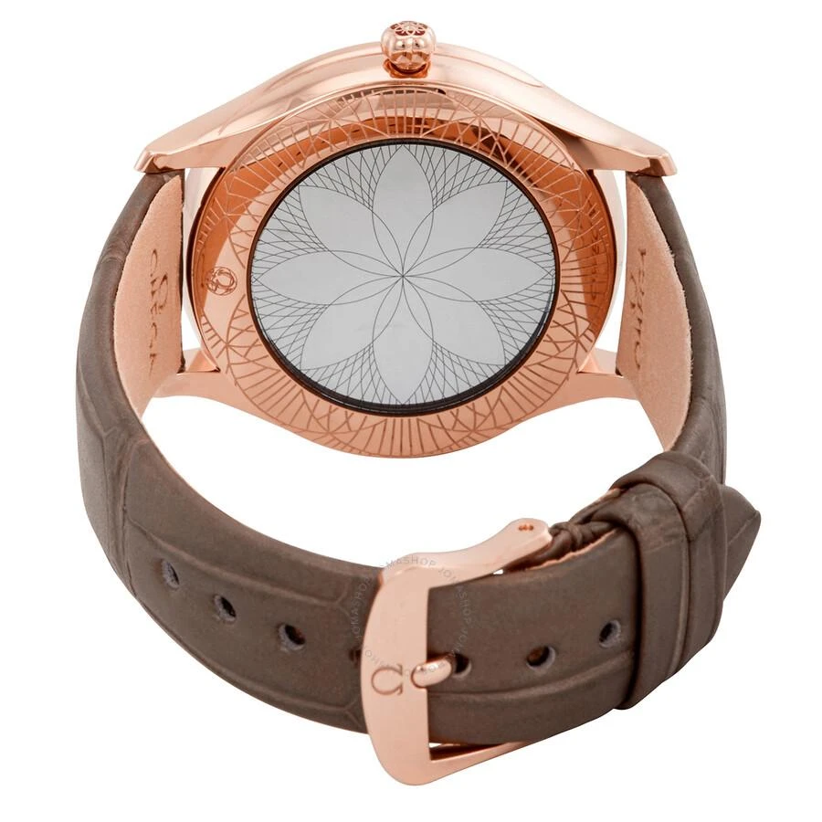 Omega De Ville Diamond Taupe Brown Dial 18kt Rose Gold Ladies Watch 428.58.36.60.13.001 3
