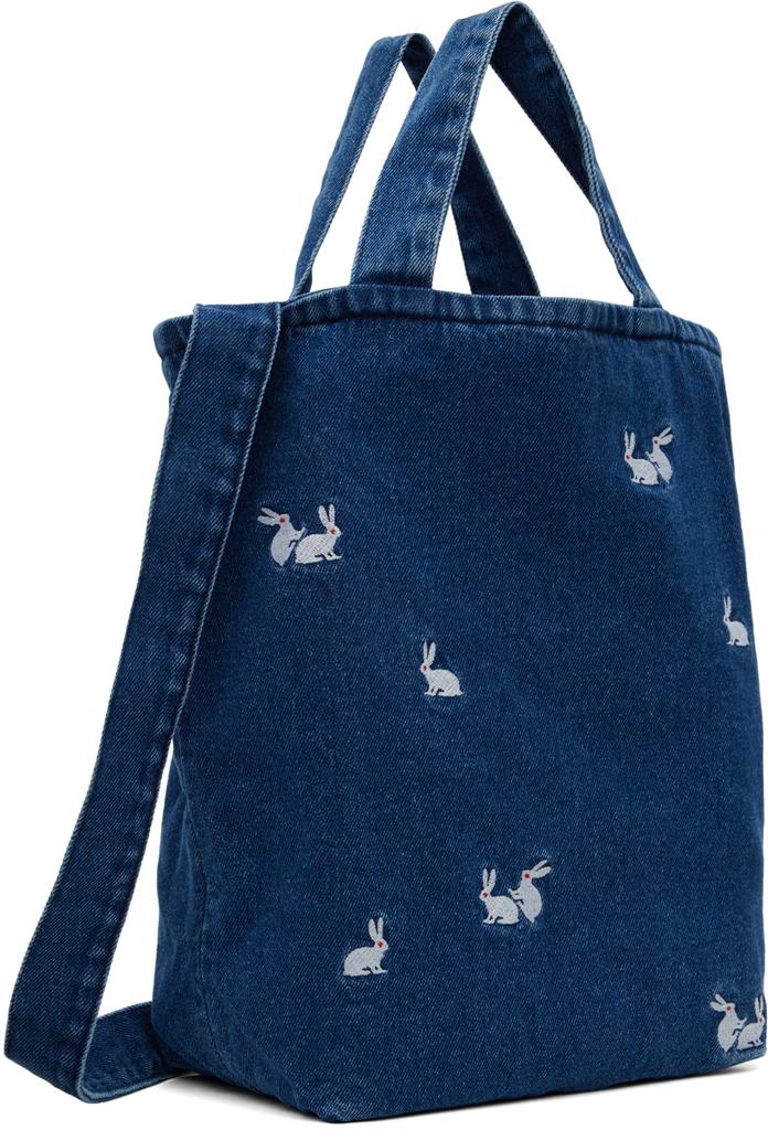 Carne Bollente Blue Bunny Tote