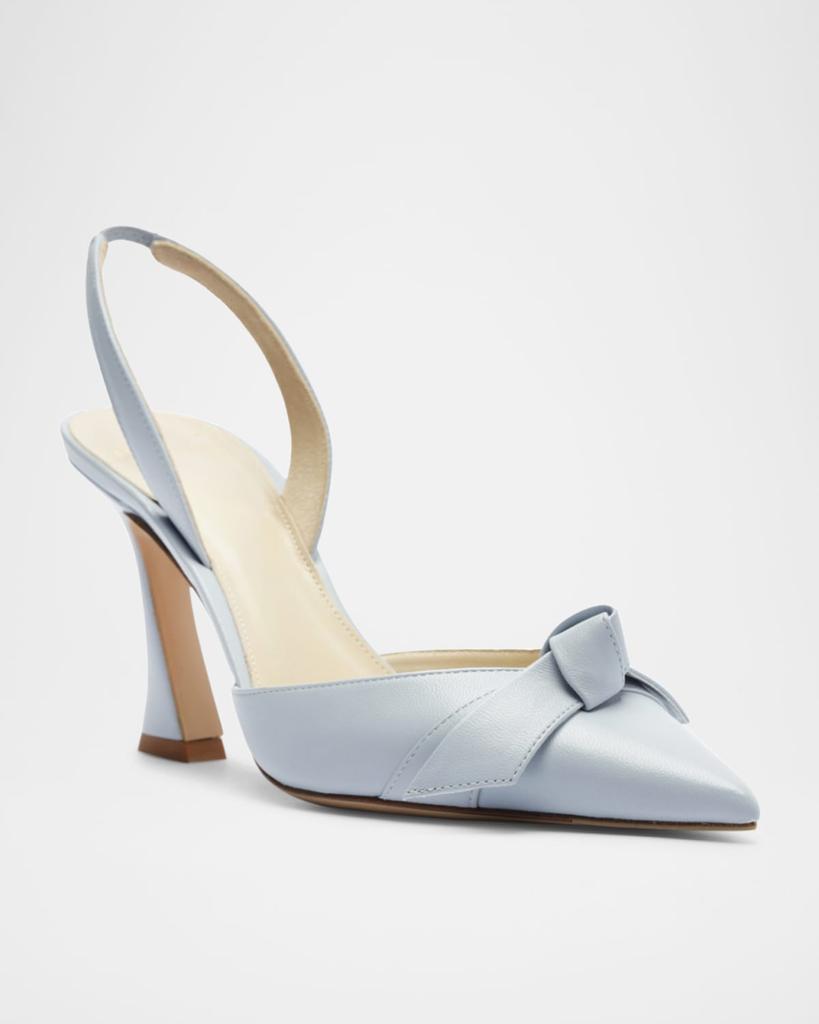 Alexandre Birman Clarita Bell Slingback Leather Sandals