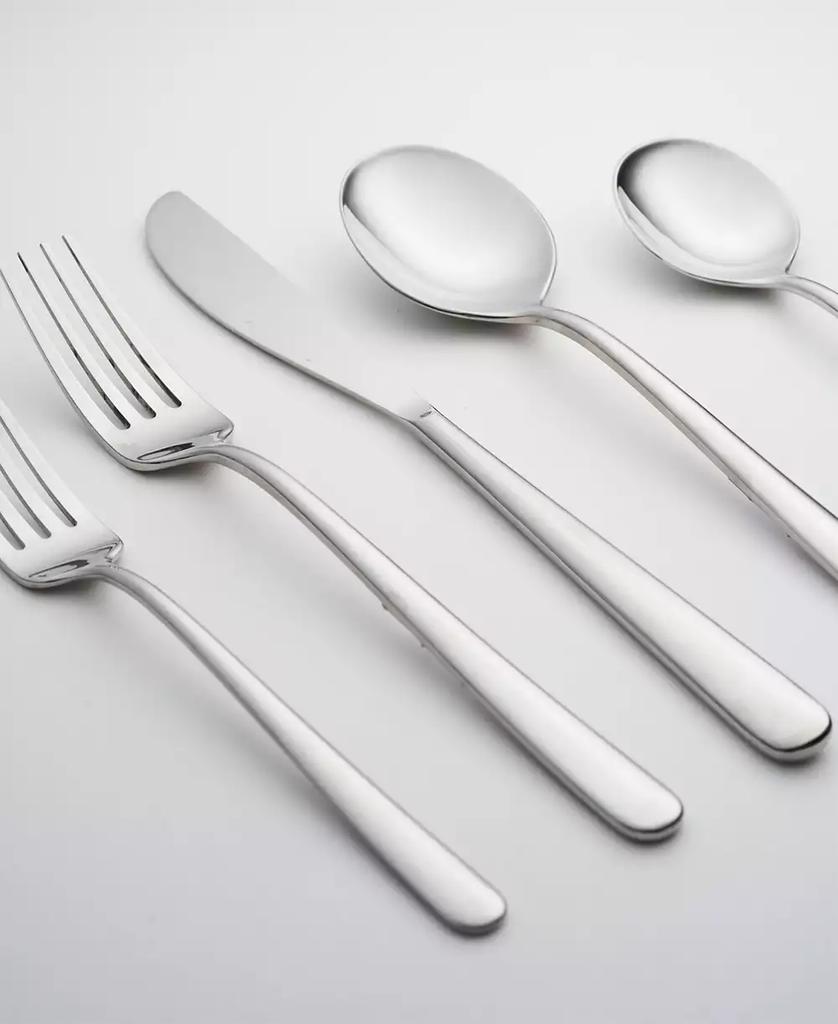 Cambridge Silversmiths Lorenn Mirror 20 Piece 18/10 Stainless Steel Flatware Set, Service for 4
