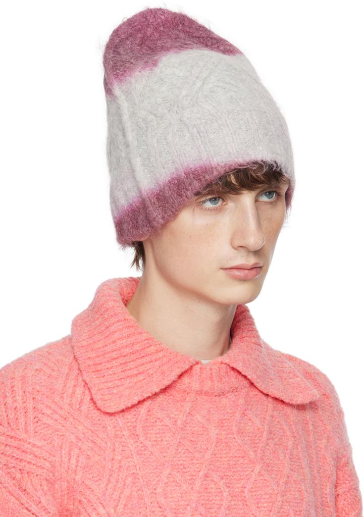 ADER error Gray Tie-Dye Beanie