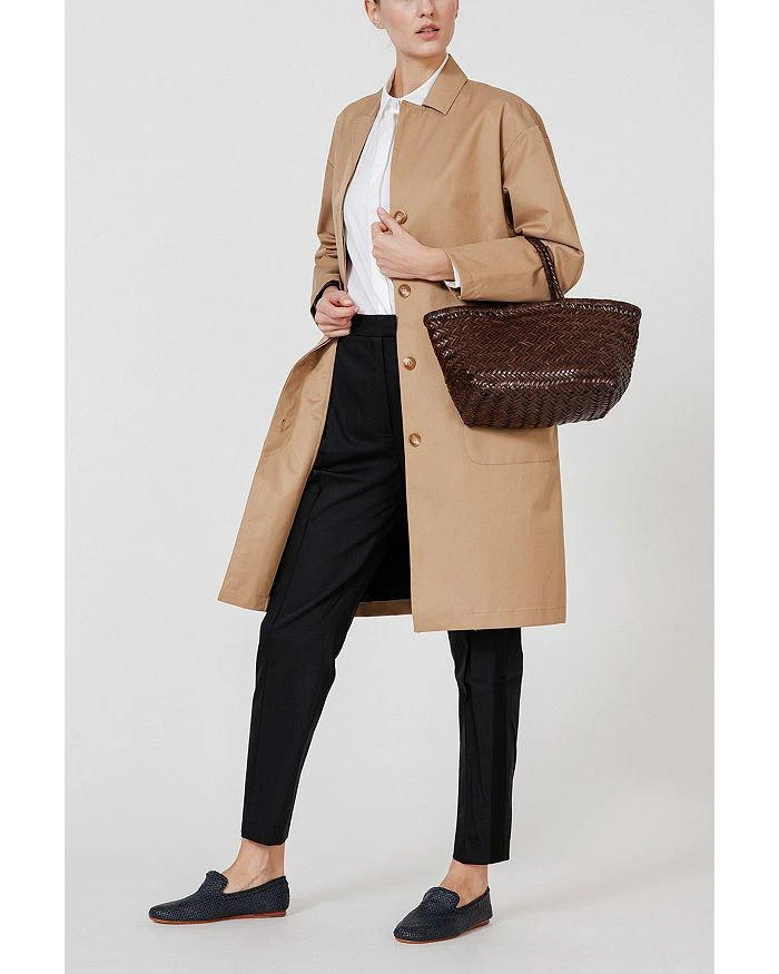 DRAGON DIFFUSION Triple Jump Small Leather Basket Bag 3