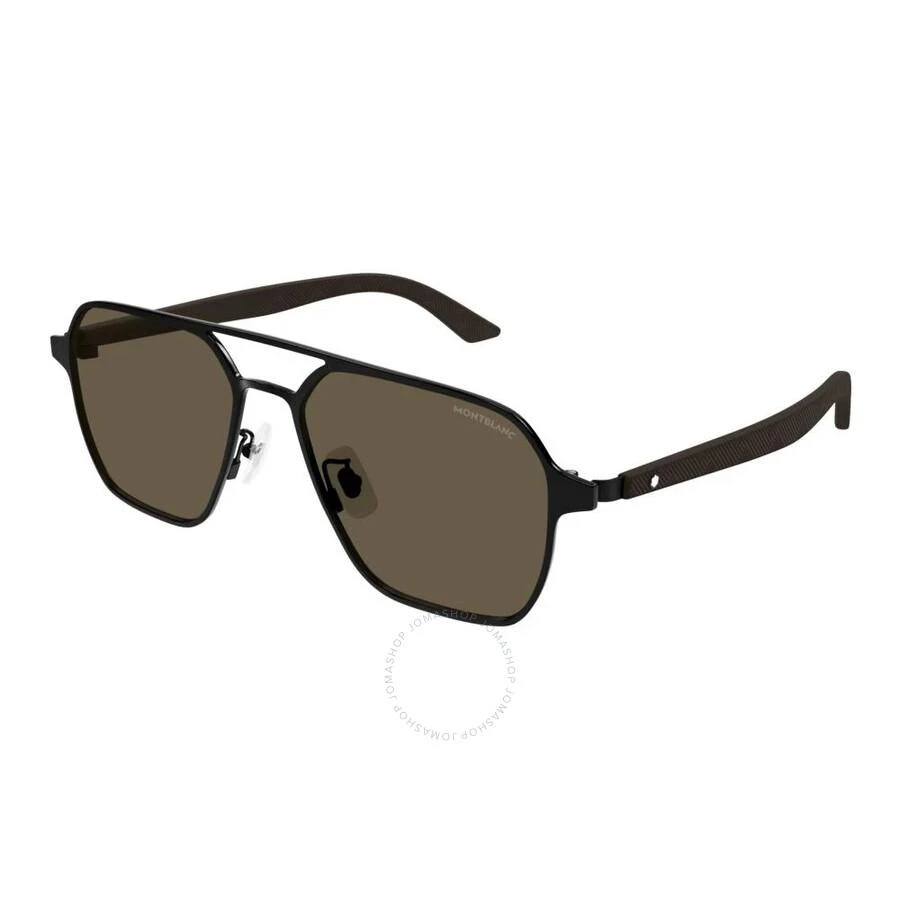 MontBlanc Brown Navigator Men's Sunglasses MB0360S 002 56 1