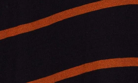 Bobeau Stripe Fine Gauge Polo Sweater 4